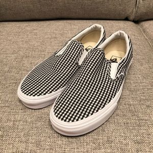 Brand new vans slip ons